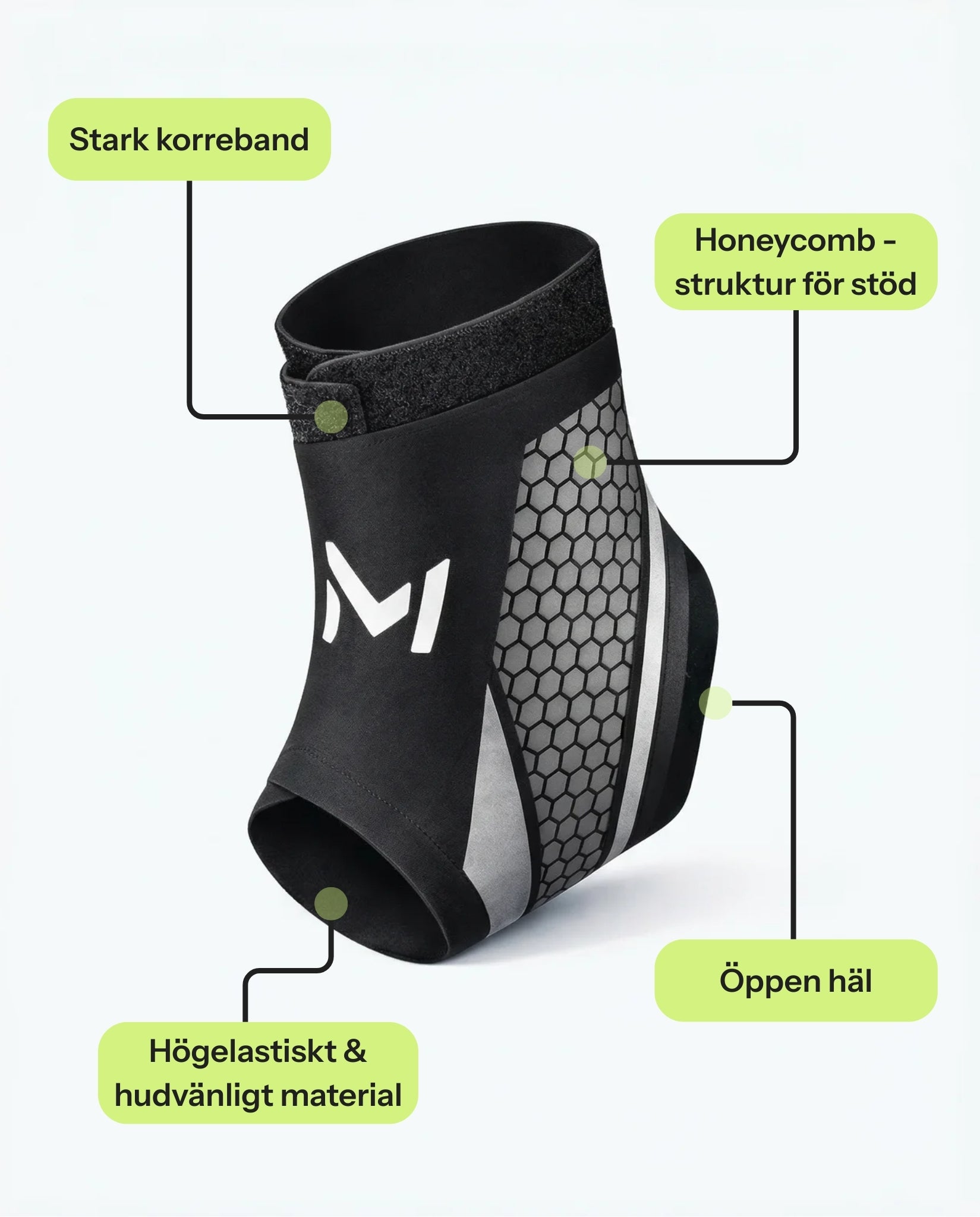 M&Motion – Performance fotledsstöd