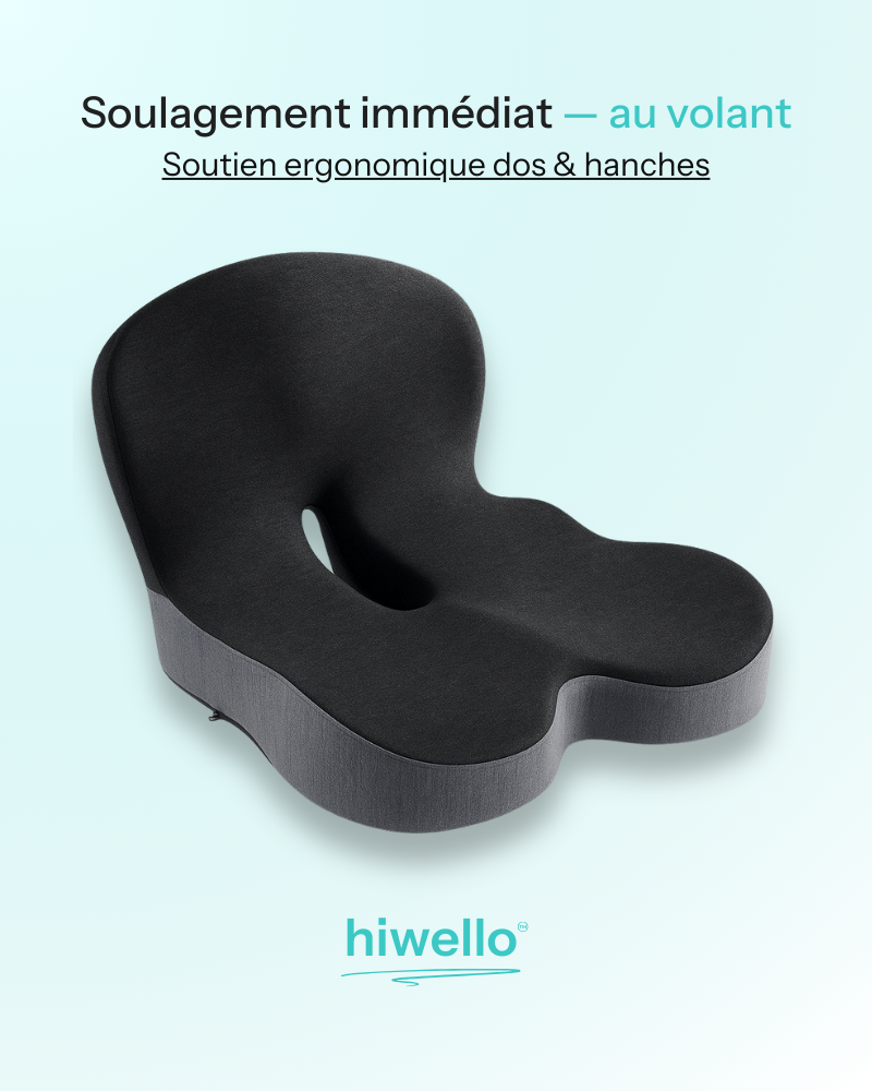 Hiwello - Ergonomic Seat Cushion for Driving